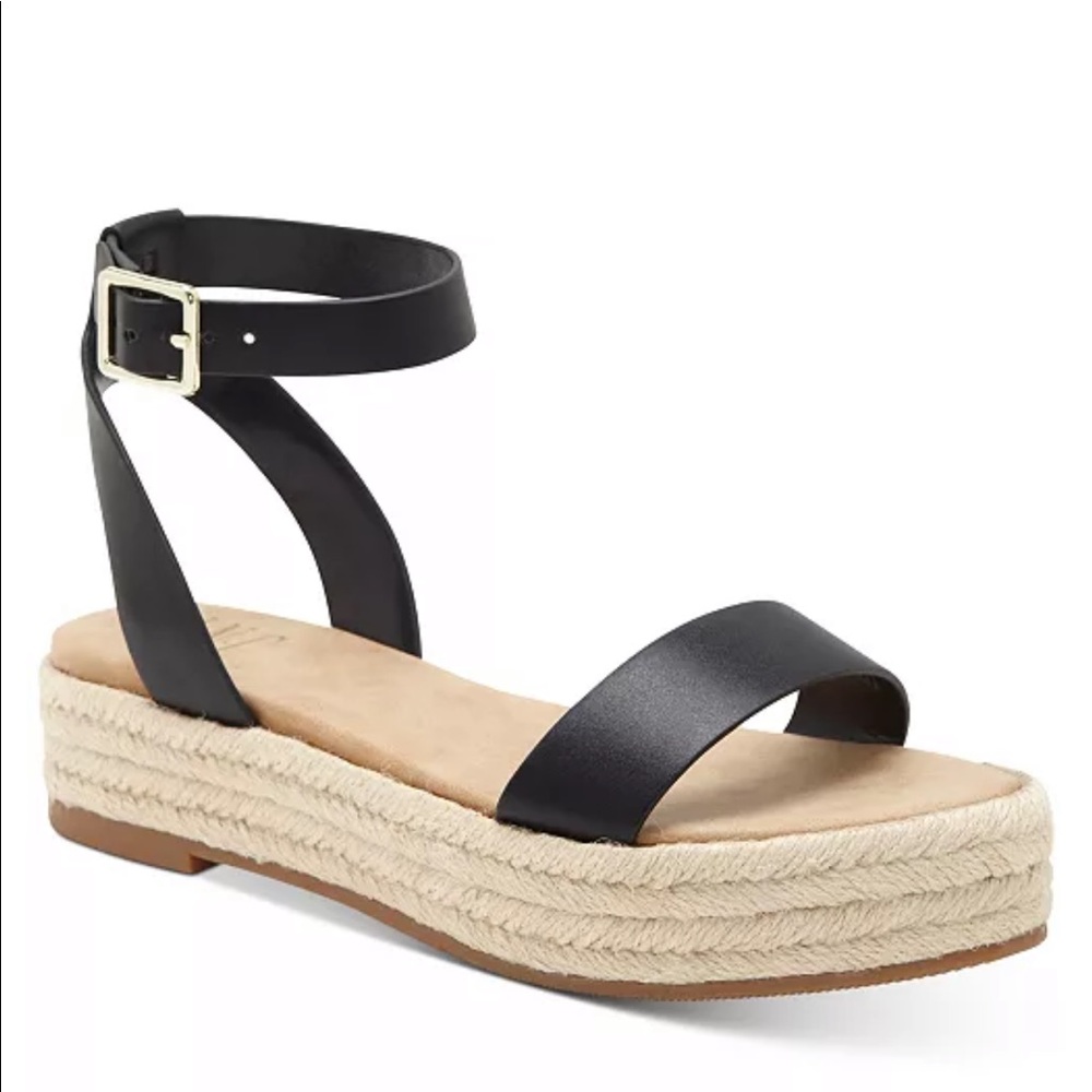 Women’s size 12 black espadrille I.N.C. sandals